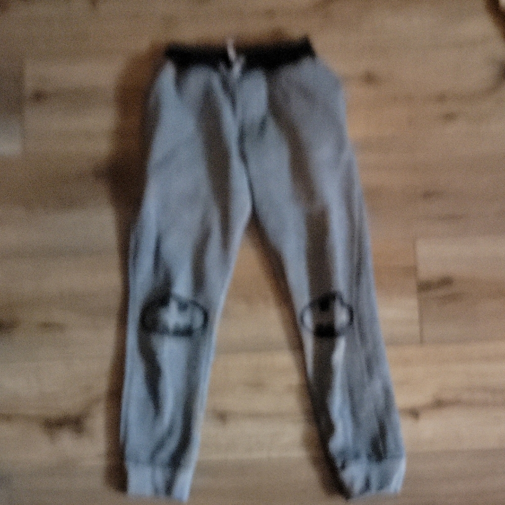 Batman Kids Gray Sweatpants with Logo